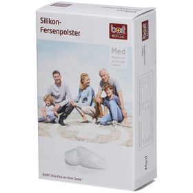 Bort Silikon Fersenpolster Gr. L, 2 Stk