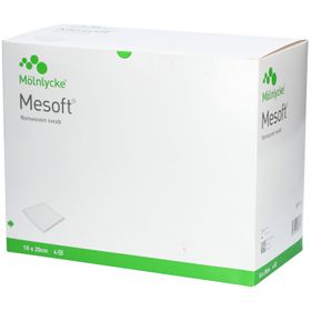 MESOFT Kompressen 10x20 cm steril 60x2 Stück weich & saugfähig