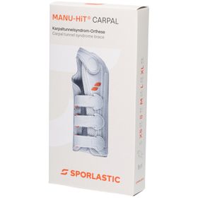 SPORLASTIC MANU-HIT CARPAL M links schwarz