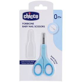 CHICCO Baby-Nagelschere Hellblau 0m +