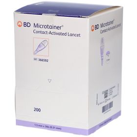 BD Microtainer® kontaktaktivierte Sicherheitslanzette