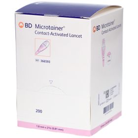 BD Microtainer® kontaktaktivierte Sicherheitslanzette