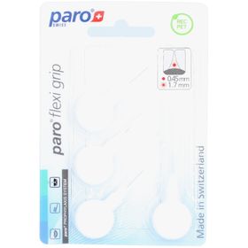 PARO Flexi Grip Interdentalbürsten 1.7mm Weiss