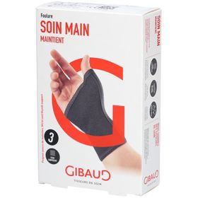 GIBAUD Handgelenk-Daumenbandage Gr3 18-19cm