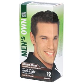 Men's Own Coloration Capillaire Châtain Moyen