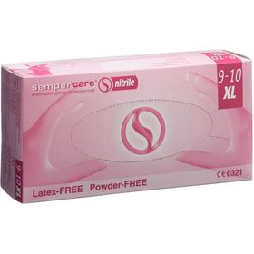SEMPERCARE Handschuhe Nitril XL pf unst 90 Stk