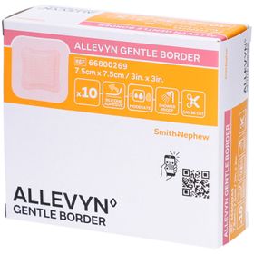 Allevyn Classic Sanfte Bordüre 7,5 cm x 7,5 cm