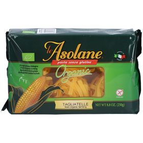 LE ASOLANE® Pâtes Bio Sans Gluten au Maïs Tagliatelle