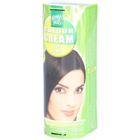 HENNA PLUS Colour Cream Teinture pour cheveux Châtain foncé