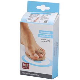 BORT PediSoft® TexLine Coussinet de correction pour orteil en marteau taille S