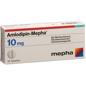 AMLODIPIN Mepha Tabl 10 mg SDO
