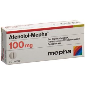 ATENOLOL Mepha Lactab 100 mg SDO