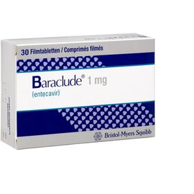 BARACLUDE Filmtabl 1 mg SDO