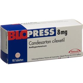 BLOPRESS Tabl 8 mg SDO
