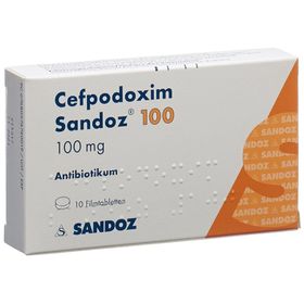 CEFPODOXIM Sandoz Filmtabl 100 mg SDO