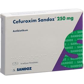 CEFUROXIM Sandoz Filmtabl 250 mg SDO