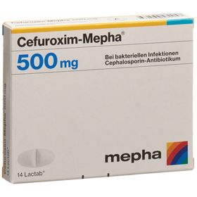 CEFUROXIM Mepha Filmtabl 500 mg SDO