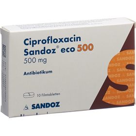 CIPROFLOXACIN Sandoz eco Filmtabl 500 mg SDO