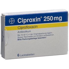 CIPROXIN Filmtabl 250 mg SDO