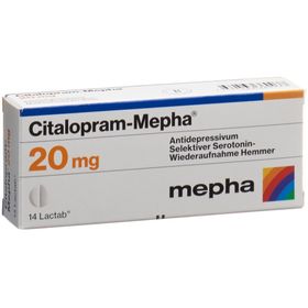 CITALOPRAM Mepha Filmtabl 20 mg SDO