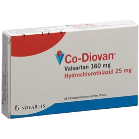 CO-DIOVAN Filmtabl 160/25 mg SDO