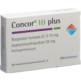 CONCOR 10 plus Filmtabl 10/25 mg SDO