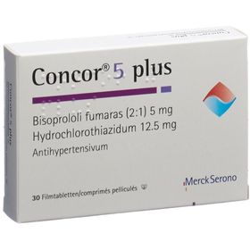 CONCOR 5 plus Filmtabl 5/12.5 mg SDO