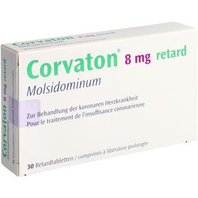CORVATON retard Ret Tabl 8 mg SDO