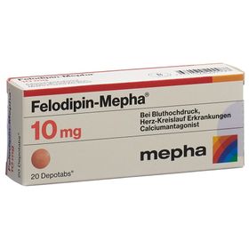 FELODIPIN Mepha Ret Tabl 10 mg SDO