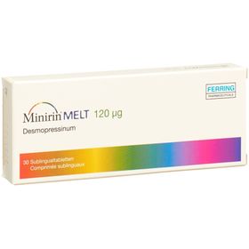 MINIRIN Melt Subling Tabl 120 mcg SDO