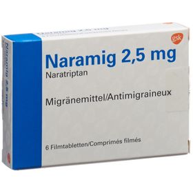 NARAMIG Filmtabl 2.5 mg SDO