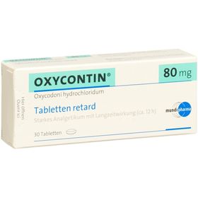 OXYCONTIN Ret Tabl 80 mg SDO