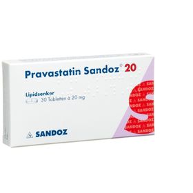 PRAVASTATIN Sandoz Tabl 20 mg SDO