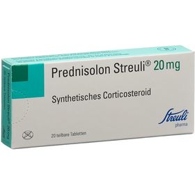 PREDNISOLON Streuli Tabl 20 mg SDO
