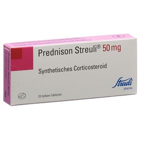 PREDNISON Streuli Tabl 50 mg SDO