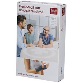 BORT ManuStabil® kurz rechts Gr. M schwarz