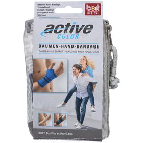 BORT ActiveColor® Daumen-Hand-Bandage Gr. M blau