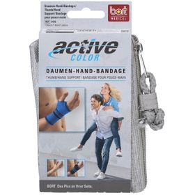 BORT ActiveColor® Daumen-Hand-Bandage Gr. S schwarz