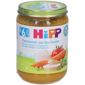 HiPP Gemüsereis mit Bio-Poulet ab 6 Monaten
