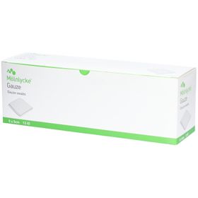 MÖLNLYCKE Gazekompr 5x5cm 12lag st 24 Btl 5 Stk