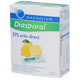 MAGNESIUM DIASPORAL Activ Direct zitrone 20 Stk