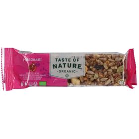 Taste Of Nature Barre de céréales bio au pomélo