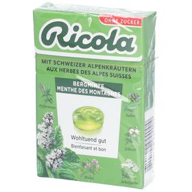 RICOLA Bergminzbonbons