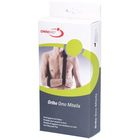 Omnimed Ortho Armschlinge Mitella S-XL gepolstert blau-schwarz