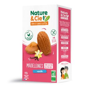 NATURE&CIE Glutenfreie Vanille Madeleines