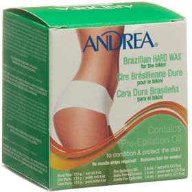 ANDREA® Brazilian HARD WAX (Brasilianisches Hartwachs)