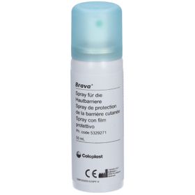Brava® Spray de protection cutanée 50 ml - Film de protection pour peaux sensibles