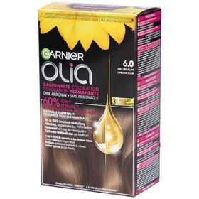 GARNIER Olia Coloration permanente 6.0 Châtain clair
