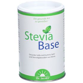 Dr. Jacob's SteviaBase Succédané de sucre Erythritol Xylitol Stévia