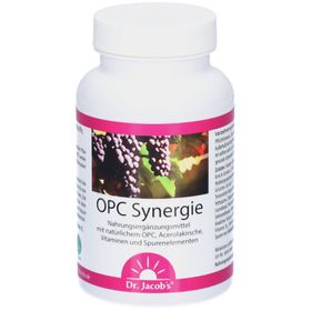 Dr. Jacob's OPC Synergie extrait de pépins de raisin acérola vitamines B zinc